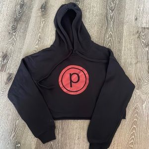 Pure Barre cropped Hoodie- Small